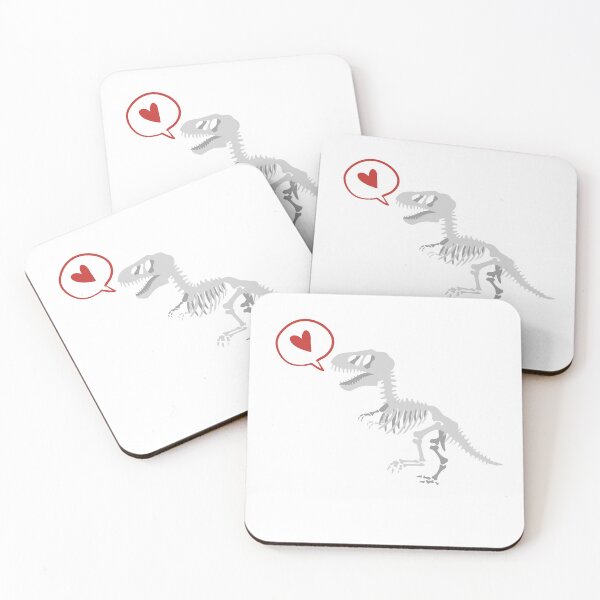 Item preview, Skeleton dinosaur valentines gift designed and sold by DinoKidzDesigns.