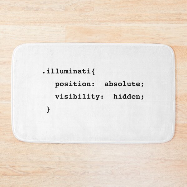 Item preview, ILLUMINATI CSS CODE designed and sold by annaspoljar.