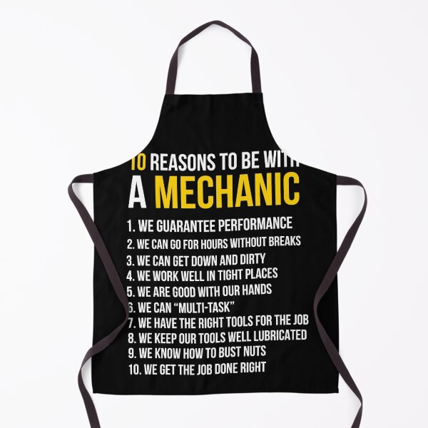 Item preview, 10 Reasons To Be With A Mechanic designed and sold by AwesomeWorld1.
