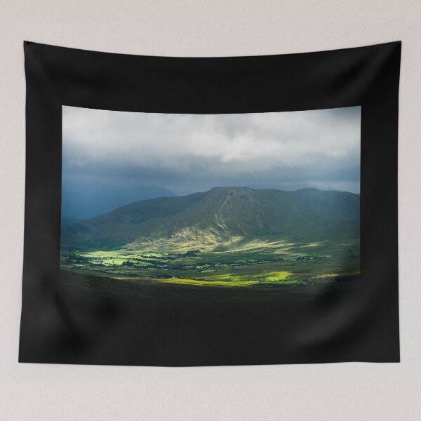 Item preview, View from top of the mountain  Croagh Patrick, nicknamed the Reek in County Mayo after Mweelrea and Nephin, Ireland designed and sold by AlbertMi.