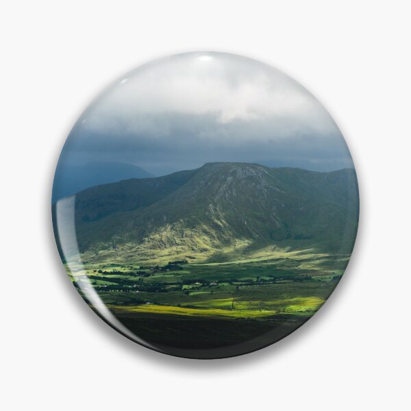Item preview, View from top of the mountain  Croagh Patrick, nicknamed the Reek in County Mayo after Mweelrea and Nephin, Ireland designed and sold by AlbertMi.