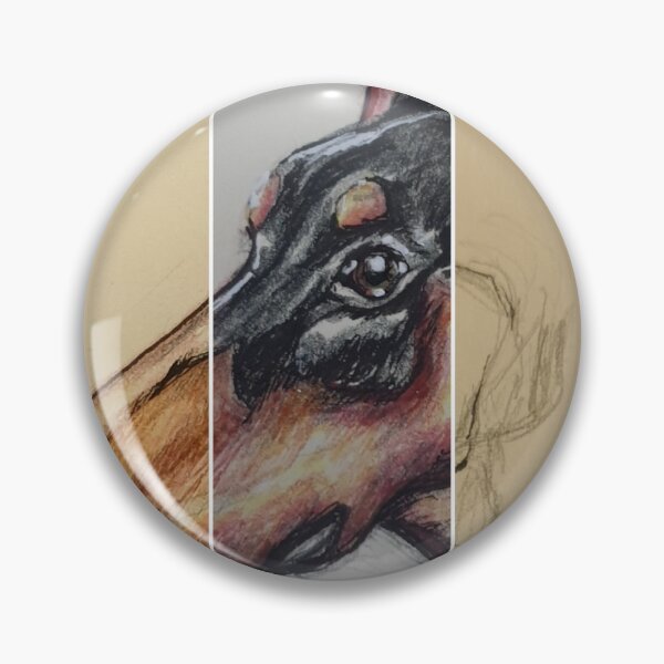 Item preview, Dog; doberman tri-colour designed and sold by EjsArtArt.