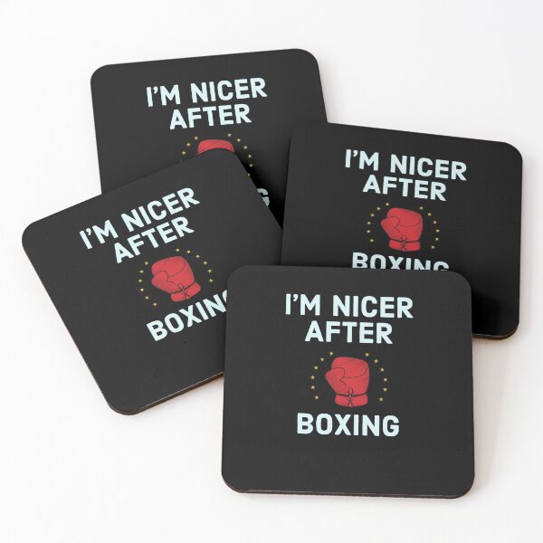 Item preview, I'm Nicer After Boxing designed and sold by Kadouh.