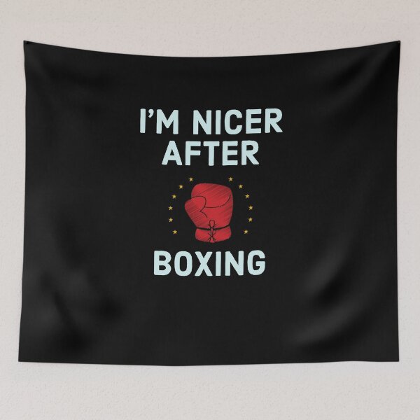 Item preview, I'm Nicer After Boxing designed and sold by Kadouh.