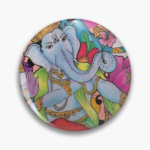 Artikelvorschau, Ganesha & Lotus Blumen entworfen und verkauft von Brylan Leviston.