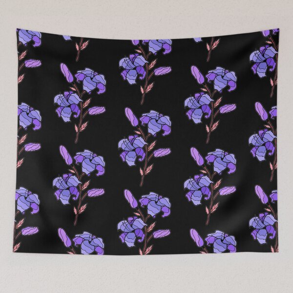 Item preview, Black of Iris Flower designed and sold by Cassandra6193.