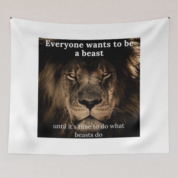 Item preview, Everyone wants to be a beast designed and sold by sonakys.