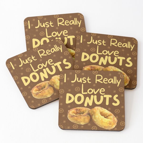 Item preview, Cool I just really Love Donuts Design designed and sold by MoninasArt.