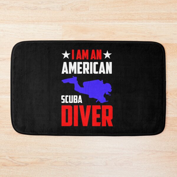 Item preview, I Am An American Scuba Diver Diving, Surfer Or Freediver designed and sold by wackodesign.