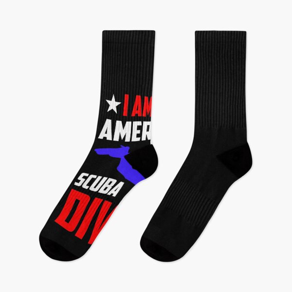 Item preview, I Am An American Scuba Diver Diving, Surfer Or Freediver designed and sold by wackodesign.