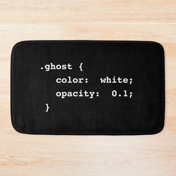 Item preview, GHOST | Funny design for web developers designed and sold by annaspoljar.