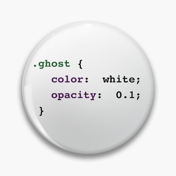 Item preview, GHOST | Funny design for web developers designed and sold by annaspoljar.