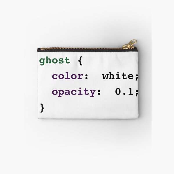 Item preview, GHOST | Funny design for web developers designed and sold by annaspoljar.