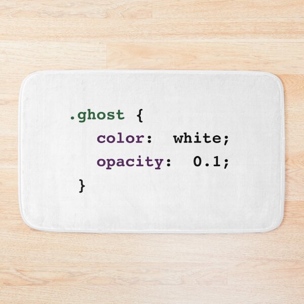 Item preview, GHOST | Funny design for web developers designed and sold by annaspoljar.