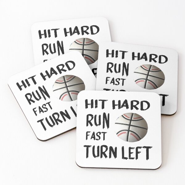 Item preview,  Hit Hard Run Fast Turn Left. Sticker  designed and sold by khodjaikram20.