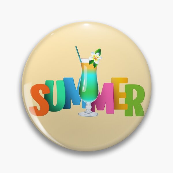 Item preview, SUMMER Drink! (on Lt. Orange) designed and sold by PawsitiveMum.