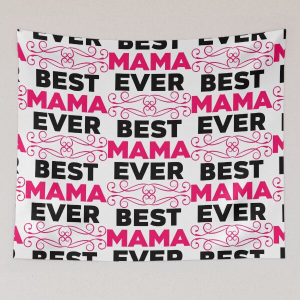 Item preview, Awesome mom and son best mama ever quotes t-shirt and mask designed and sold by wiggy38.