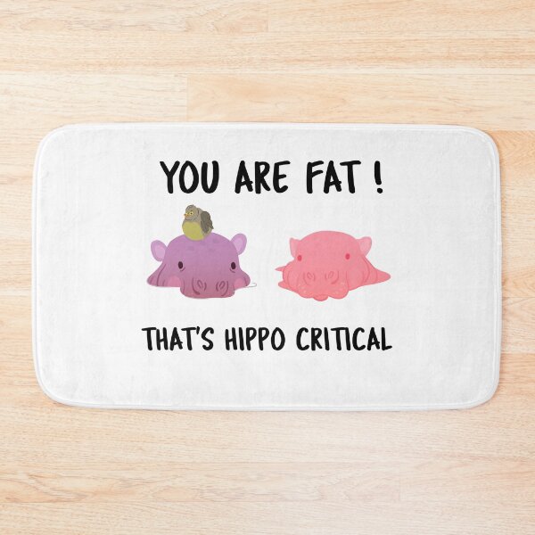 Item preview, Funny Hippo designed and sold by THE PUNCHLINE FACTORY.