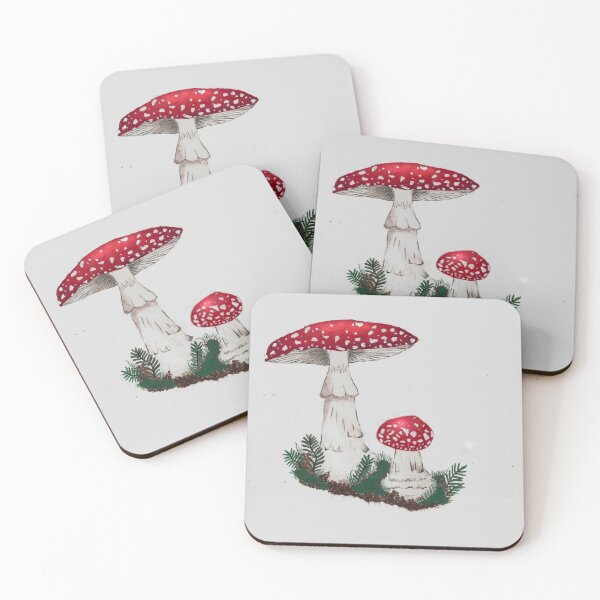 Item preview, Amanita Muscaria mushroom in watercolor designed and sold by Lai.