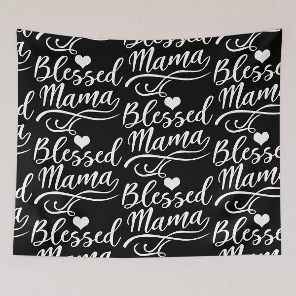 Item preview, Awesome mom and son blessed mama ever quotes t-shirt and mask designed and sold by wiggy38.