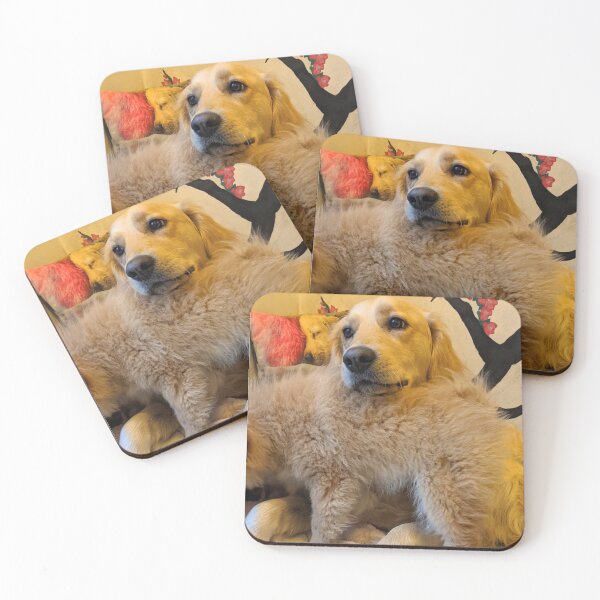 Item preview, Bella & Kai (golden retriever & Pomeranian) designed and sold by Fluffycat2020.