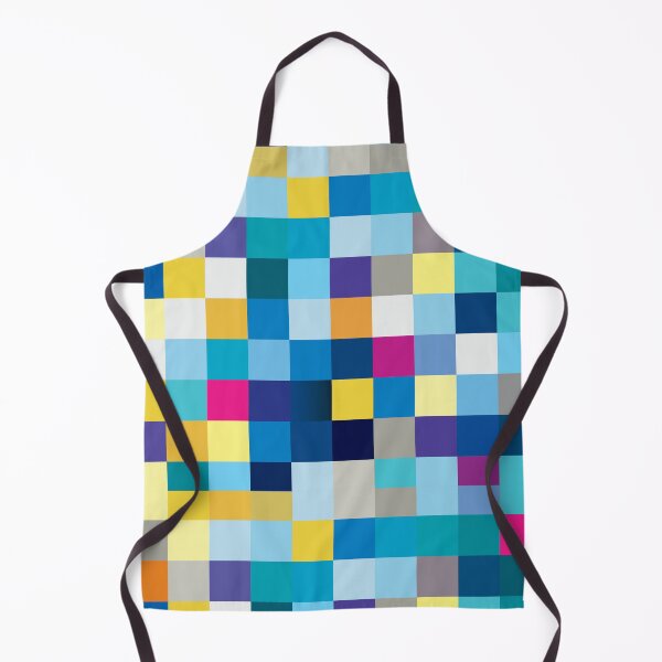 Item preview, Colorful pixelated pattern squares designed and sold by IngaDesign.