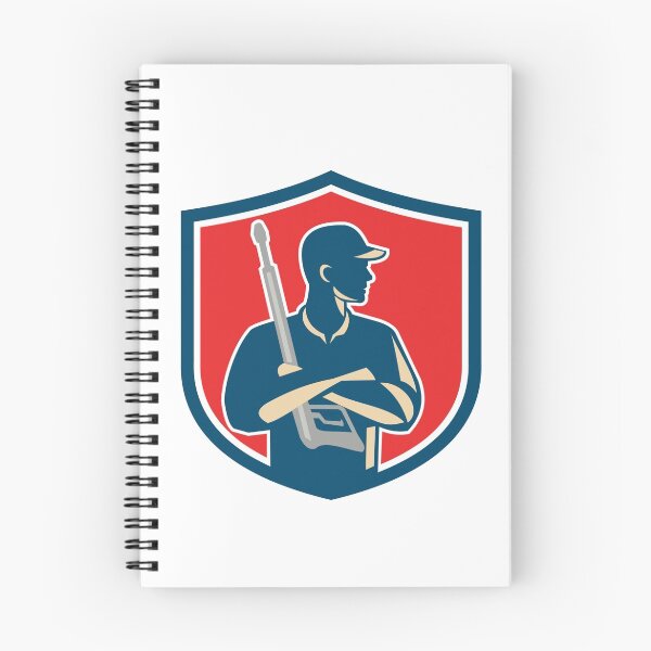 Item preview, Power Washer Arms Crossed Pressure Washing Gun Crest Retro designed and sold by patrimonio.