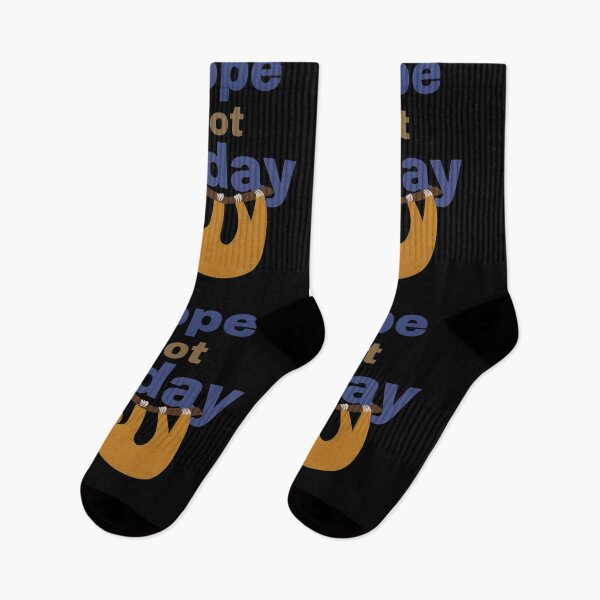 Item preview, Nope not today lazy sloth shirts, nope not today lazy sloth masks, nope not today lazy sloth mugs. Nope not today phone cases, nope not today lazy sloth shower curtains, nope sloth shirt  designed and sold by Poussyarts.