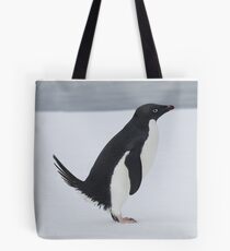 Penguin Pooping Tote Bag