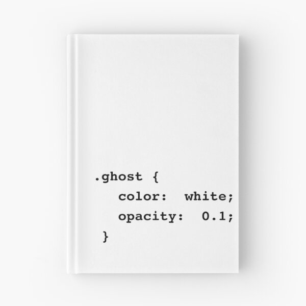 Item preview, GHOST | Funny design for web developers designed and sold by annaspoljar.