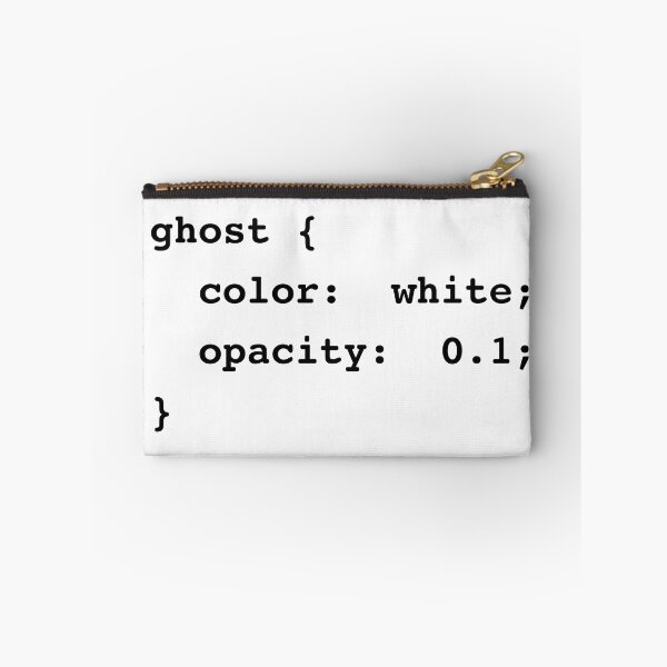 Item preview, GHOST | Funny design for web developers designed and sold by annaspoljar.
