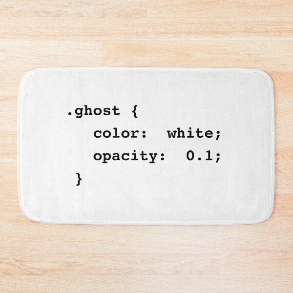 Item preview, GHOST | Funny design for web developers designed and sold by annaspoljar.