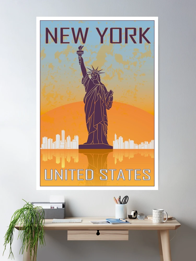 New York vintage poster