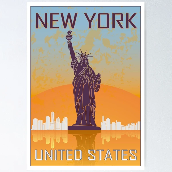 Warren G Vintage Poster ポスター フレーム付き New York vintage poster