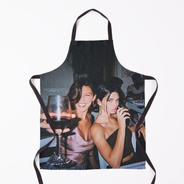 Item preview, Bella Hadid and Kendall Jenner : Best friend with wine  designed and sold by Louiscardin.