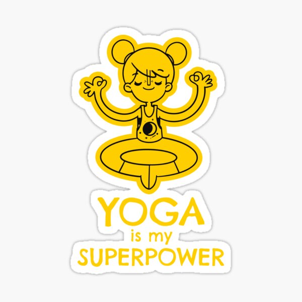 YogaZone - ELLE fluo Sticker