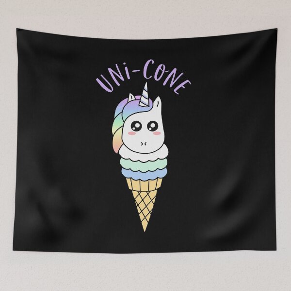 Item preview, Cute Unicorn Ice Cream Cone Unicone Scoop designed and sold by MintedFresh.