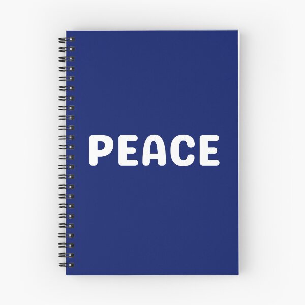 Item preview, Peace printed design white letters designed and sold by kwbord.