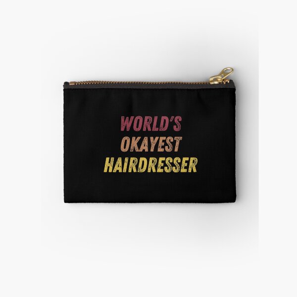 Item preview, World's Okayest Hairdresser designed and sold by vibrantyy.