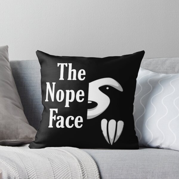 Item preview, Nope Face lazy sloth shirts, nope face lazy sloth masks, nope face lazy sloth mugs. Nope face phone cases, nope face lazy sloth shower curtains, nope face sloth shirt designed and sold by Poussyarts.