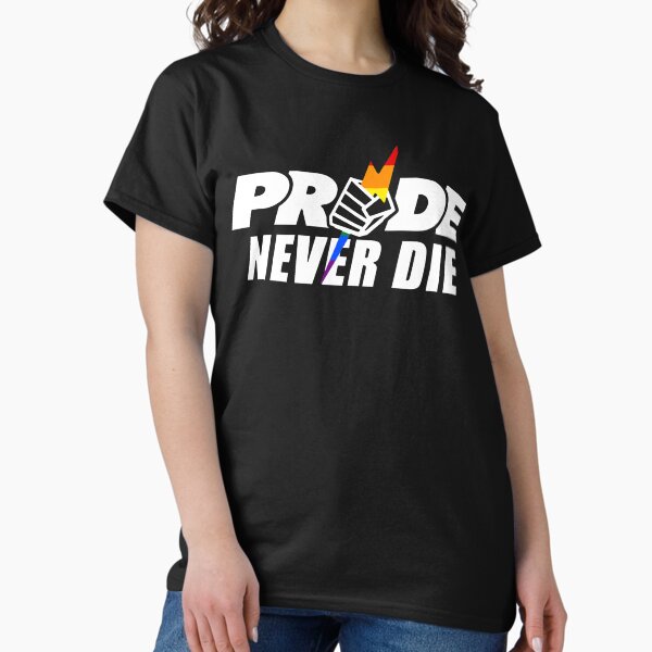 Item preview, PRIDE NEVER DIE (FOR DARKER SHIRTS) designed and sold by scuba937.