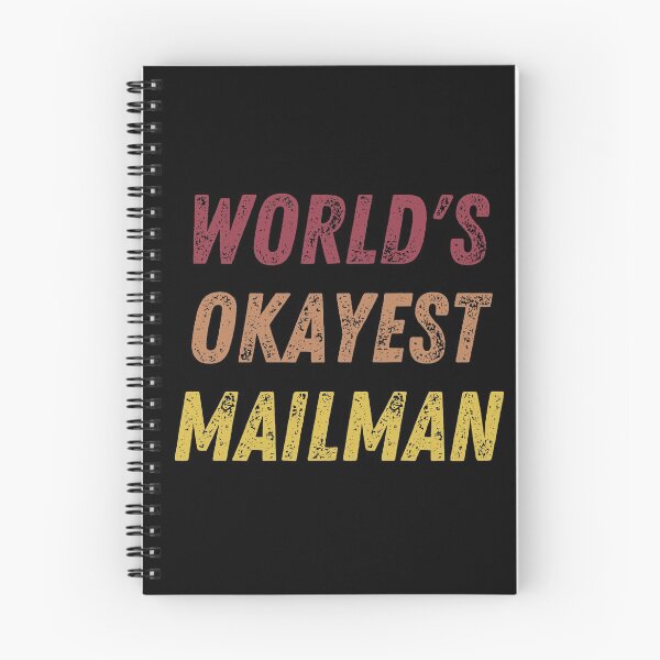 Item preview, World's Okayest Mailman designed and sold by vibrantyy.
