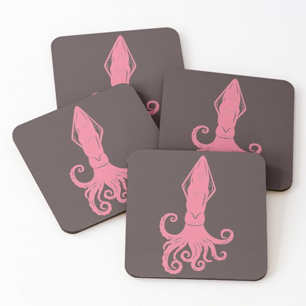 Item preview, Pink squid! designed and sold by Byoudesigns.