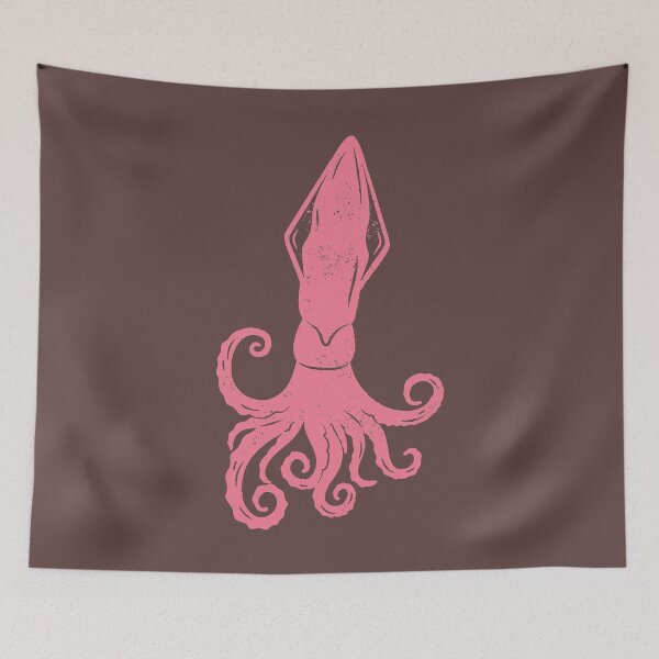 Artikelvorschau, Rosa Tintenfisch! entworfen und verkauft von Byoudesigns.