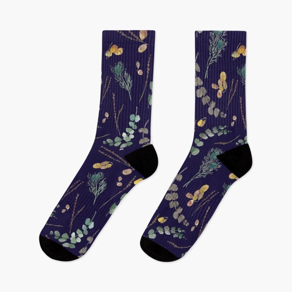 Item preview, Thistle and Herbs - Blue/Teal designed and sold by ilinca maican.