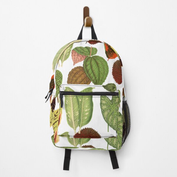 Item preview, House plant botanical leaf pattern cottagecore aesthetic designed and sold by PG Illustration.