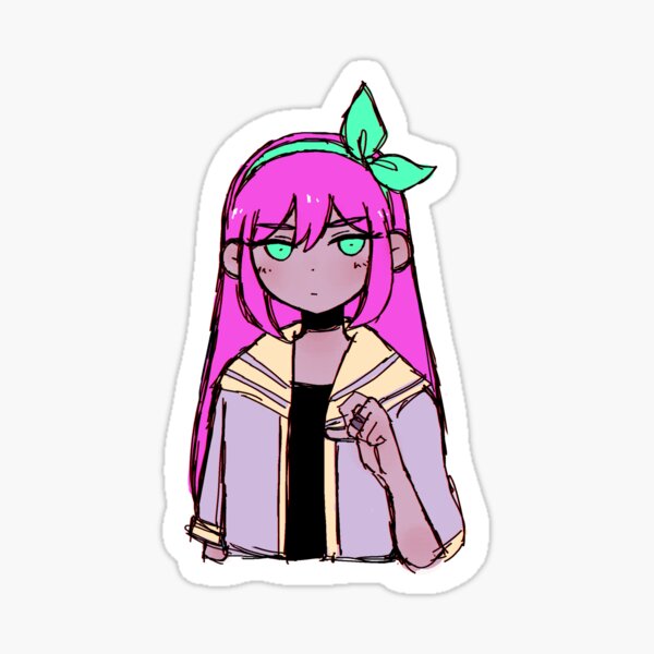 Omori Aubrey sprite Sticker for Sale by TENKOMORI