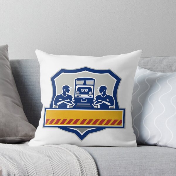Item preview, Train Engineers Arms Crossed Diesel Train Crest Retro designed and sold by patrimonio.
