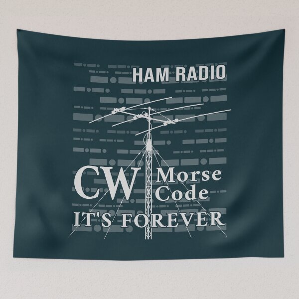 Item preview, HAM Radio CW Morse Code It's Forever designed and sold by tuzlay.