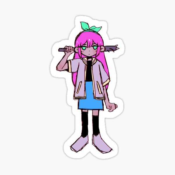 Omori Aubrey sprite Sticker for Sale by TENKOMORI